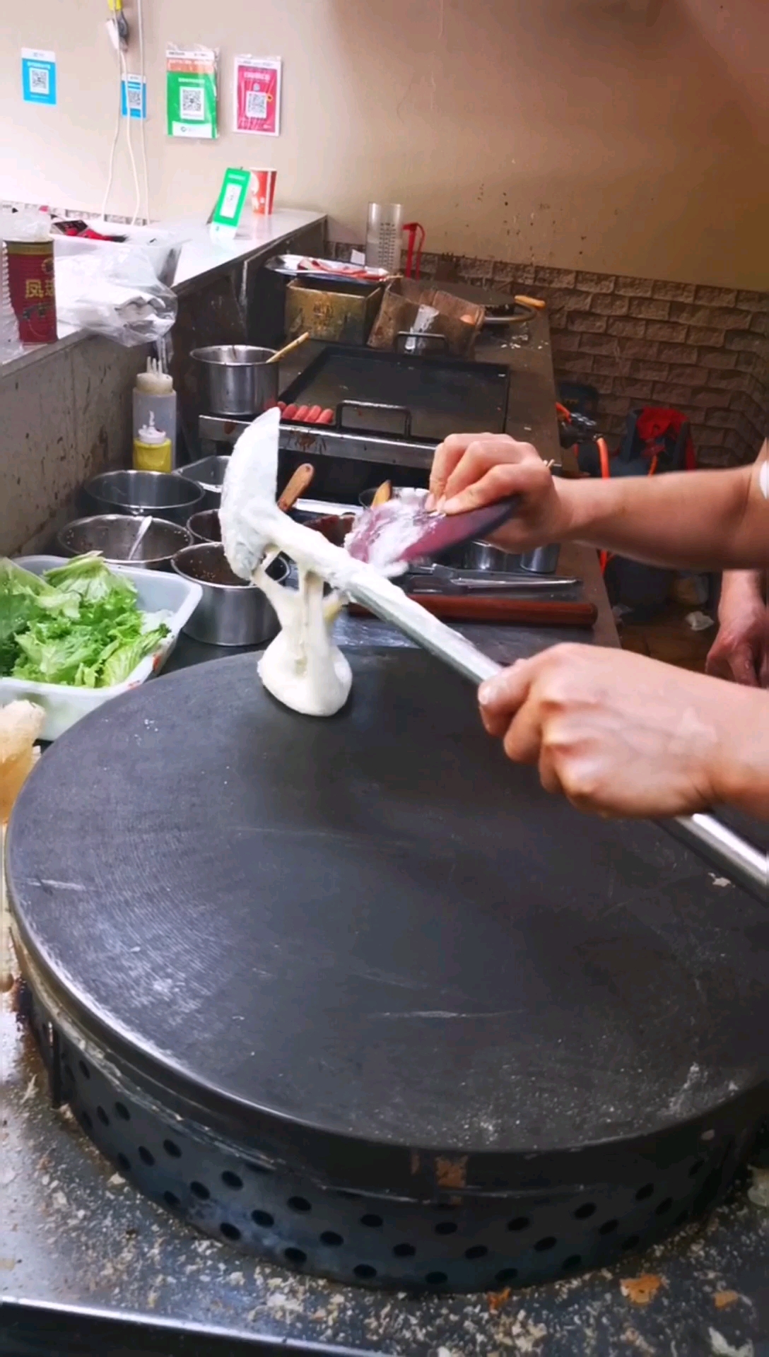 山东杂粮煎饼视频教程