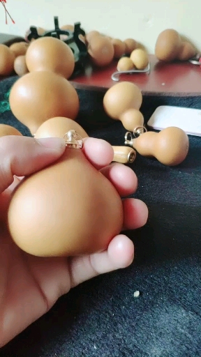 漂亮开口葫芦手工制作