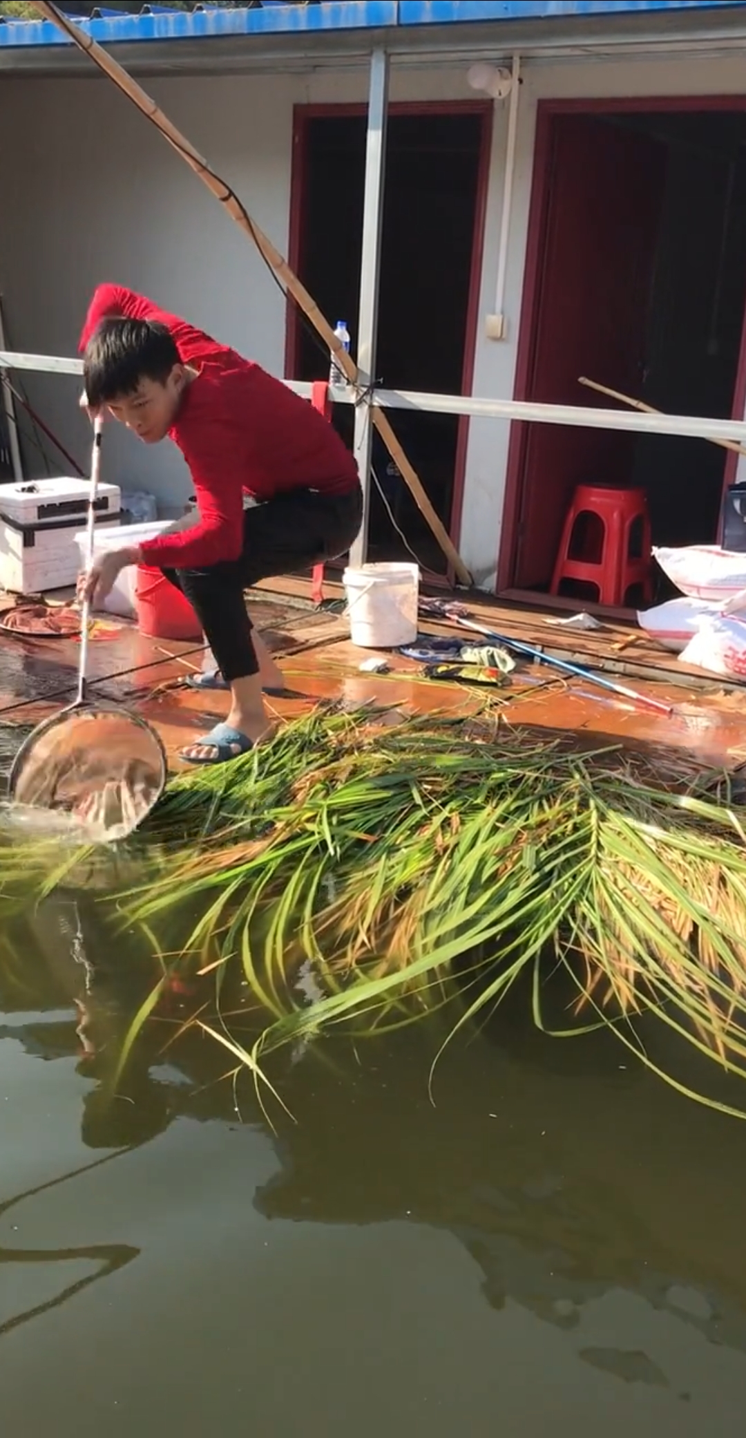 #高手在民间#高手抄鱼就是牛逼!