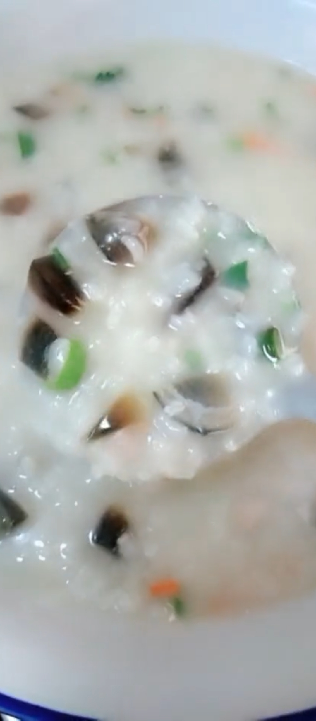 粥店老板揭秘皮蛋瘦肉粥的制作过程