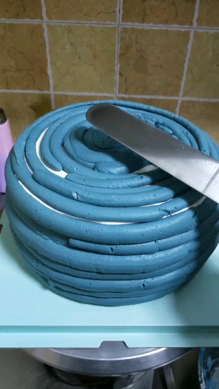 网红水晶溶洞蛋糕制作~