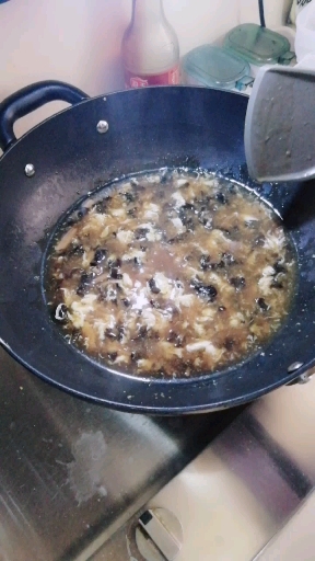 豆腐脑卤,今天老婆做豆腐脑了