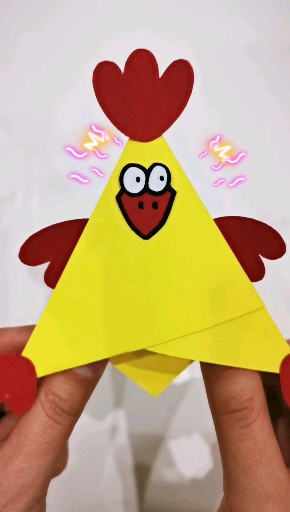 #手工制作#大公鸡来了～