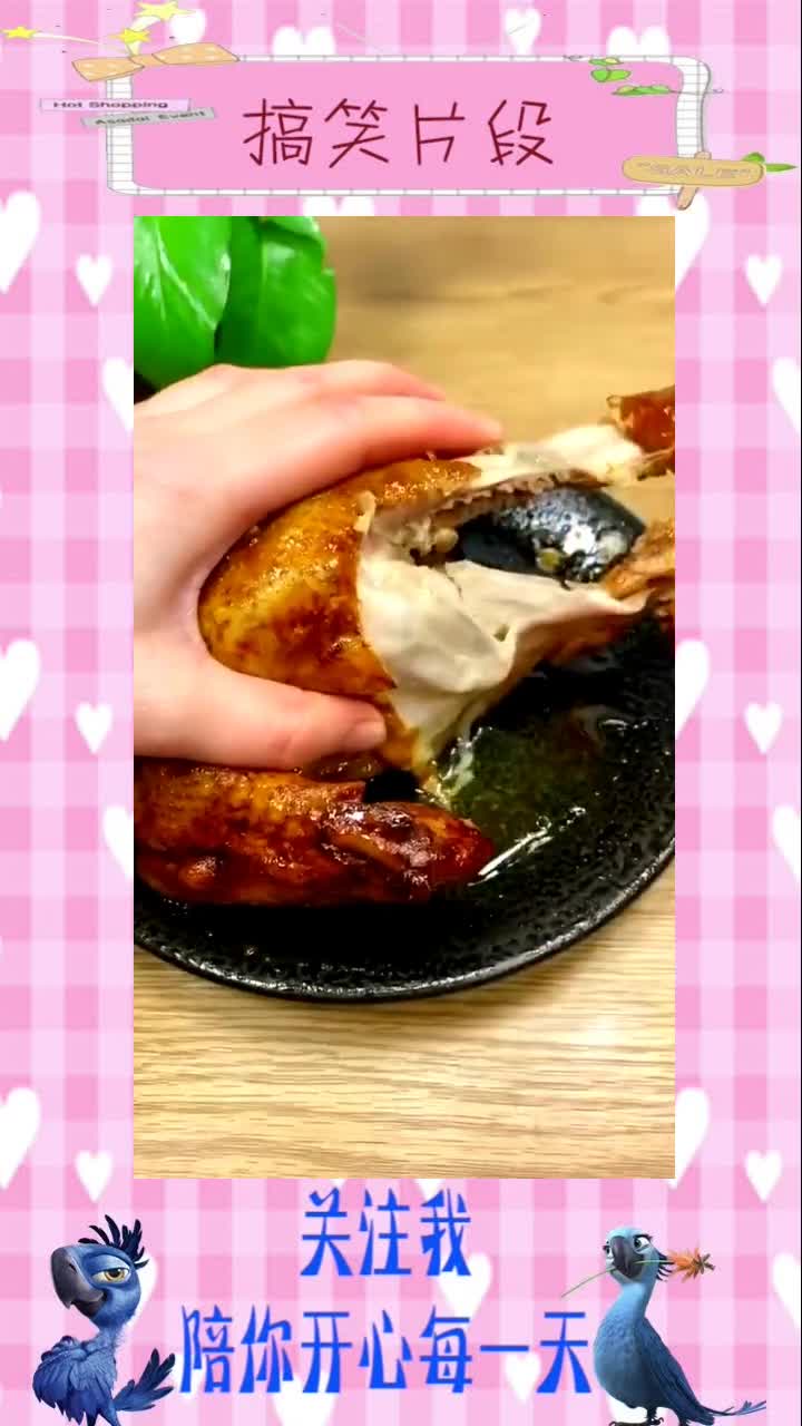 美食制作:这样做的奥尔良鸡肉,好吃又入味,搞笑视频