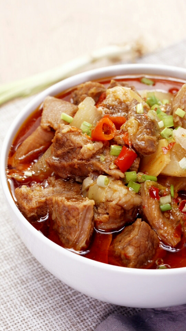 #舌尖上的旅行#别再清炖了!萝卜牛腩这么做,好吃又下饭。汤汁还可以煮面条哦