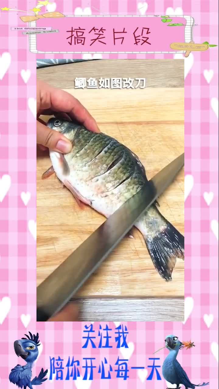 534.鲫鱼这样做,简单又好吃,搞笑视频