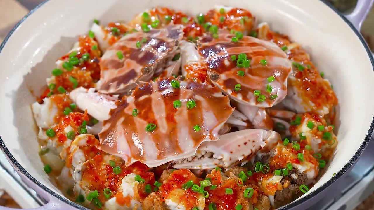 #美食#第一次做这个蒜蓉焗什么蟹,做法实在是太简单了,味道特别赞喜欢吃海鲜的一定要安排