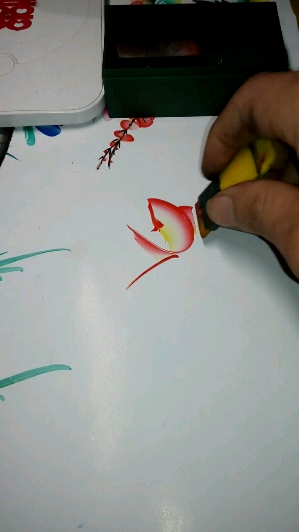 #我怎么这么好看#十七妙教你画鲤鱼跳龙门