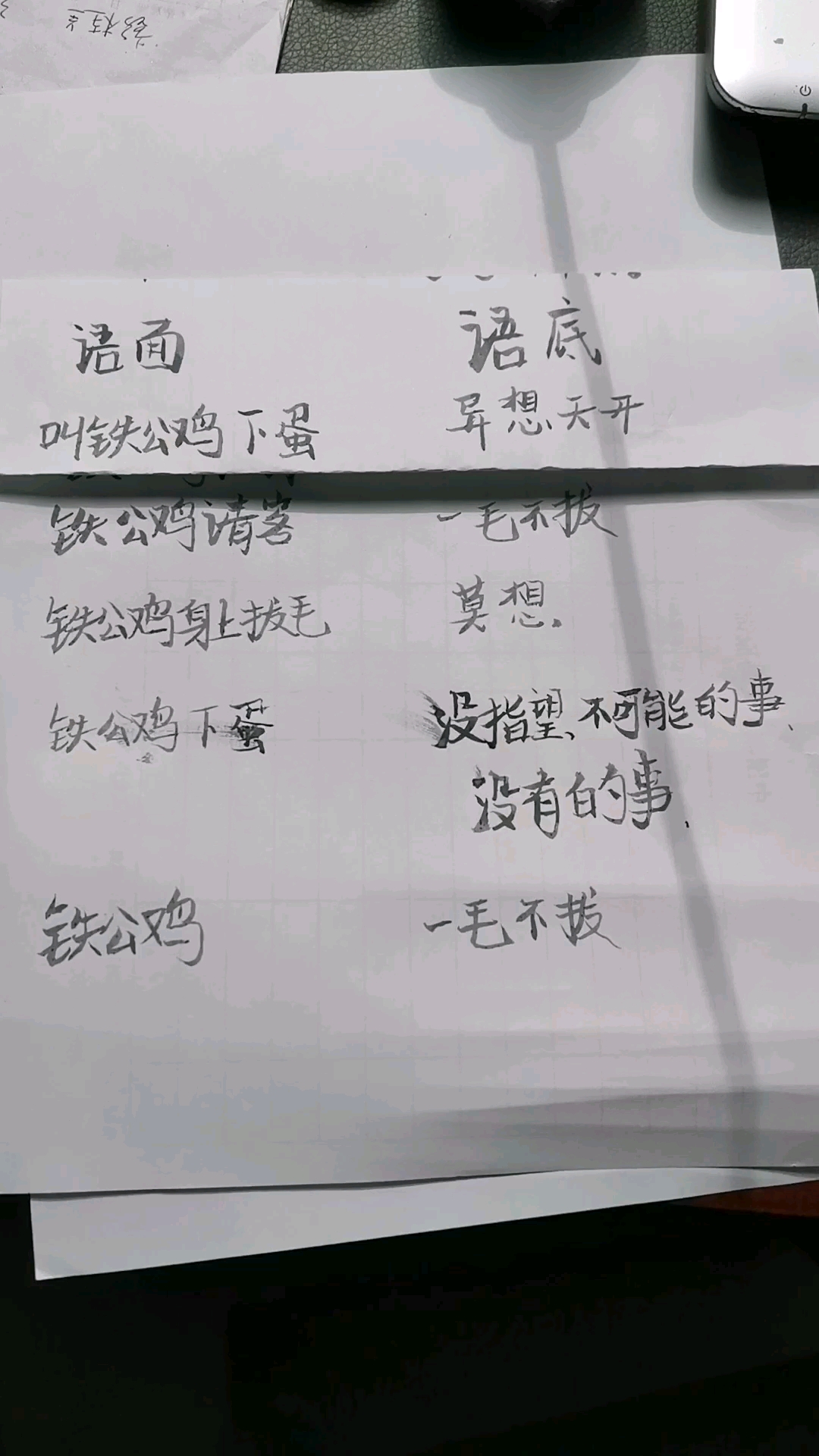 关于铁公鸡的歇后语!