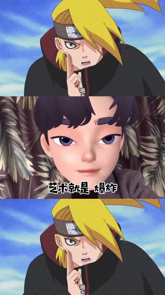 「听说艺术就是派大星」哈哈哈哈艺术就是派大星火影忍者配音