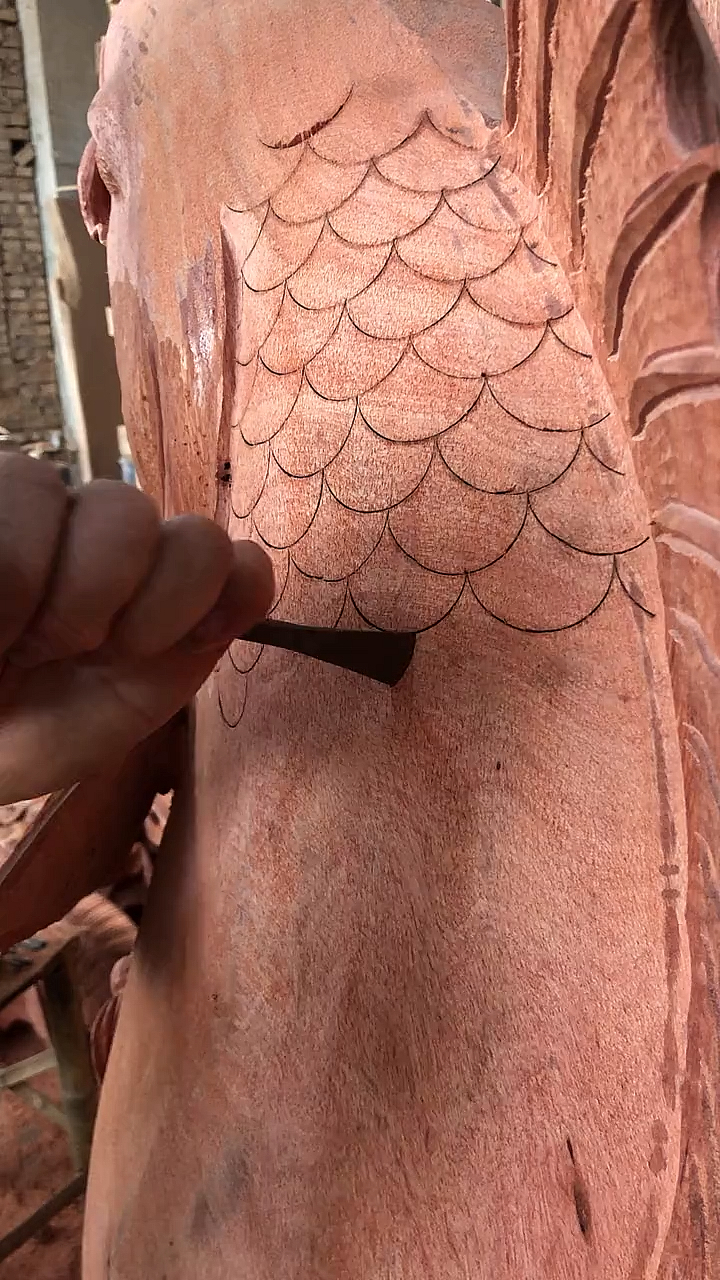#手工制作#开鱼鳞片