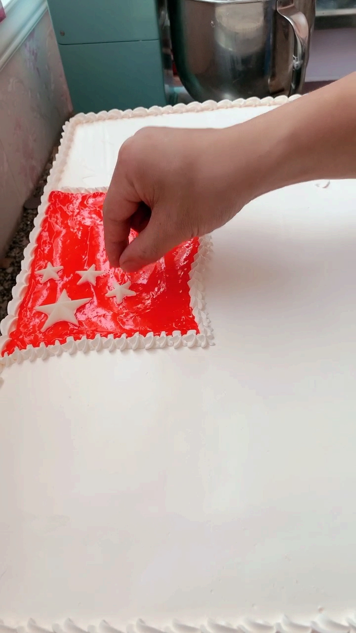 #我为祖国唱首歌#国庆节蛋糕!祝大家国庆节快乐!