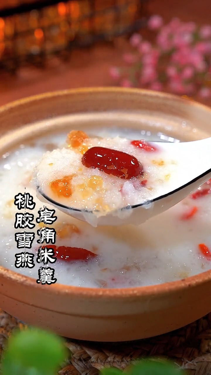 桃胶雪燕,女人一定要多吃!