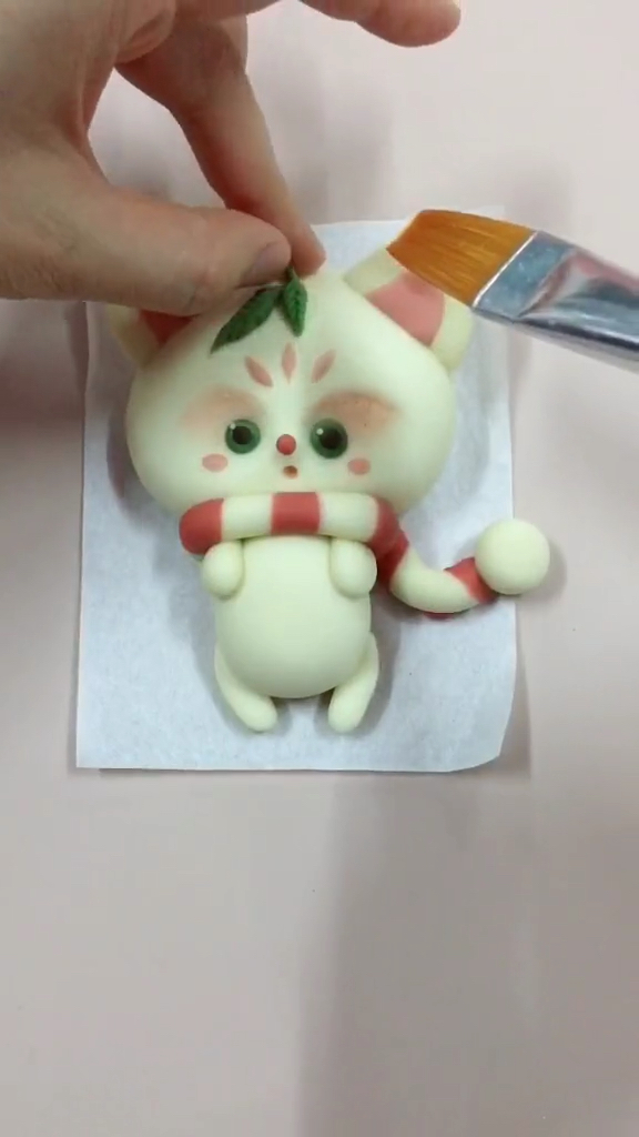 可爱的卡通馒头