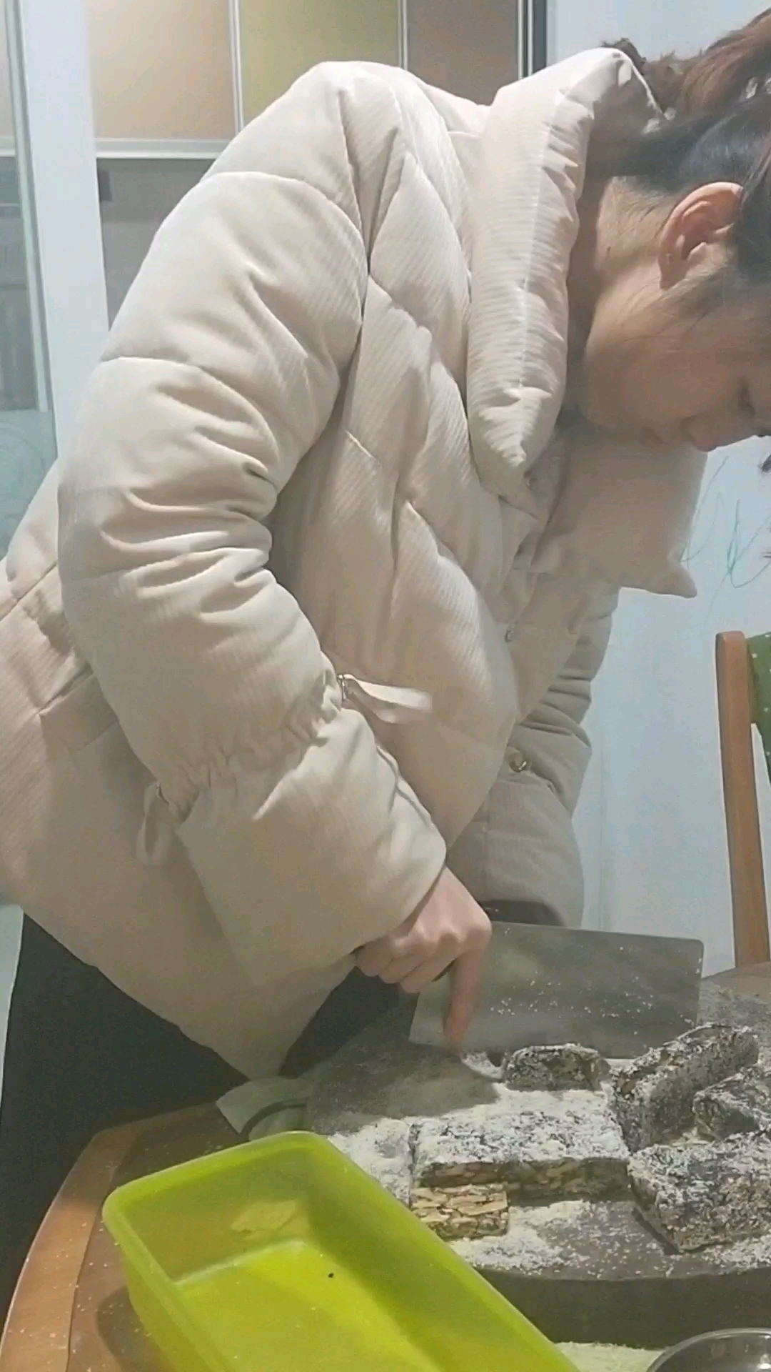 自制核桃红枣糕