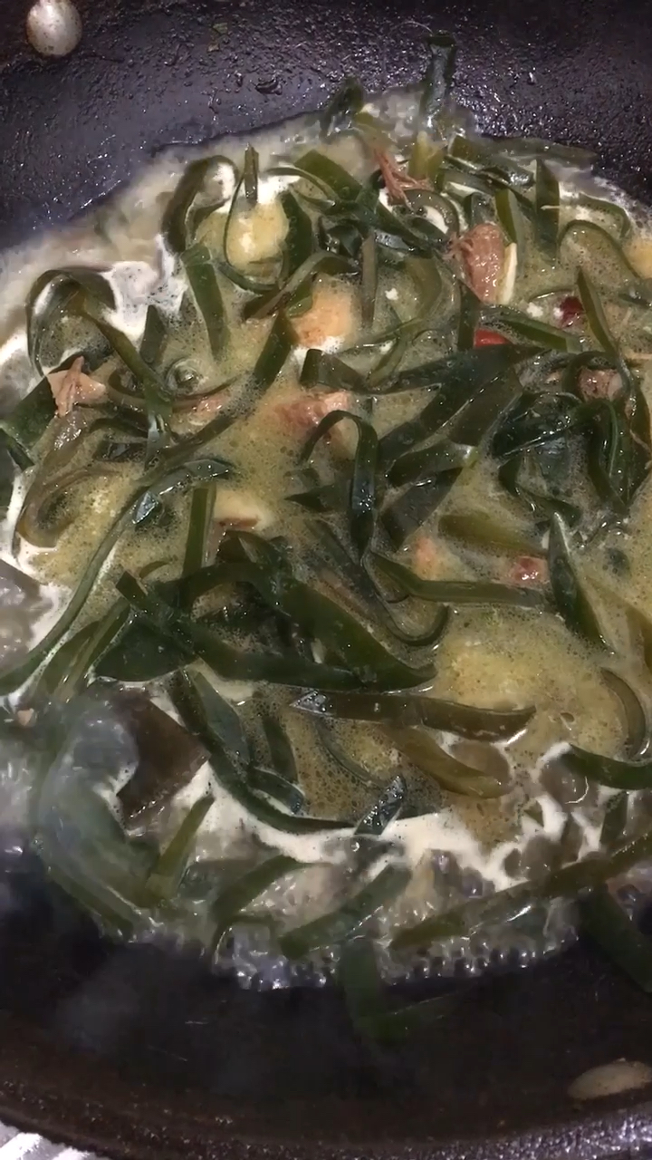 红烧肉炖海带