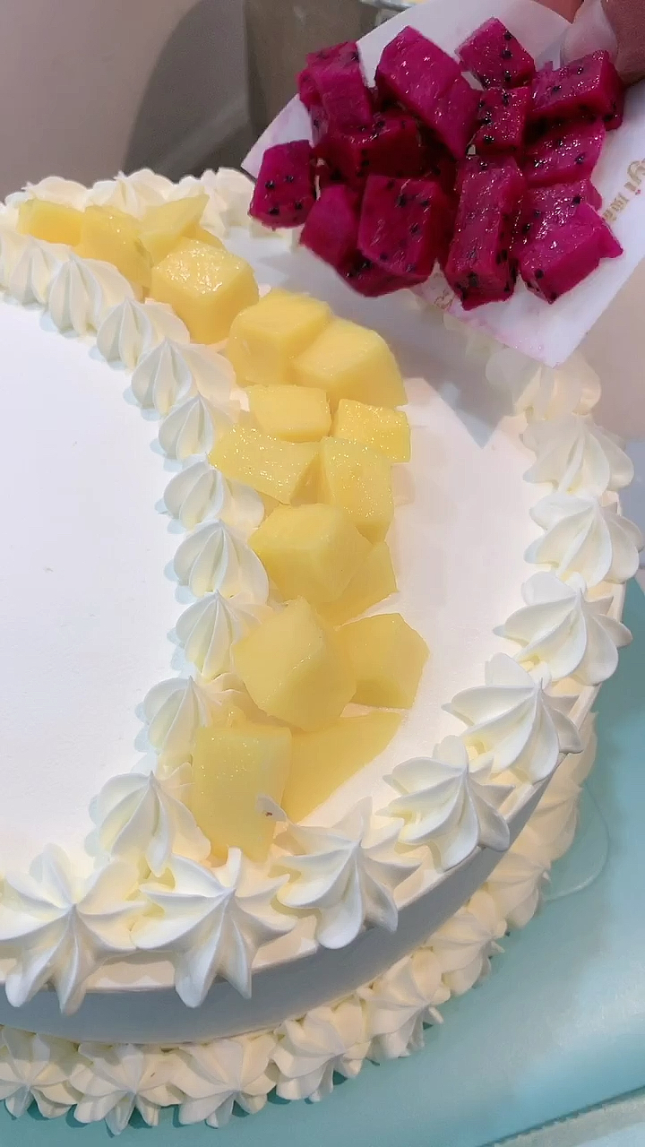 #生日蛋糕#月亮蛋糕是这样的!