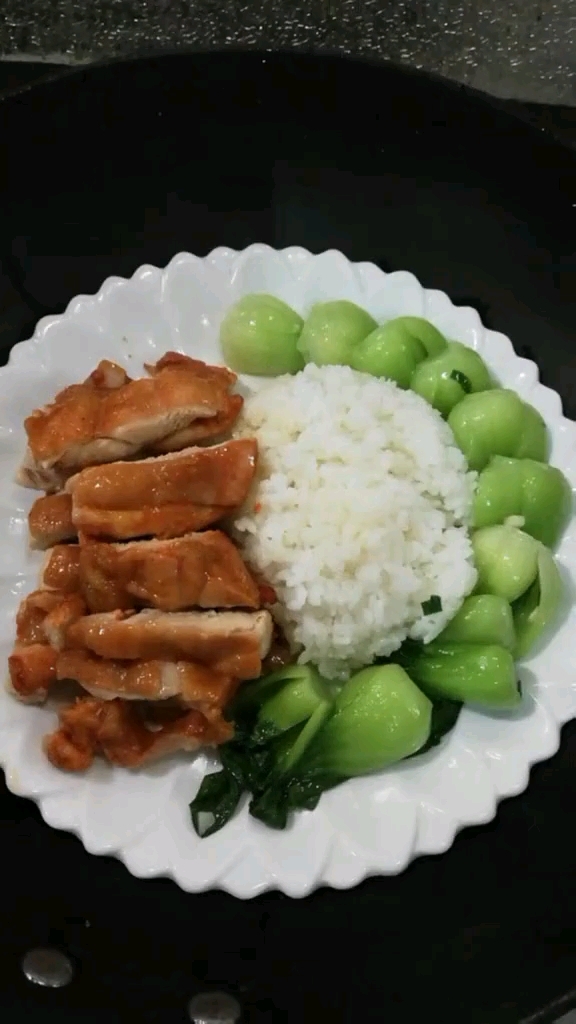 #食神大PK#鸡腿饭做法