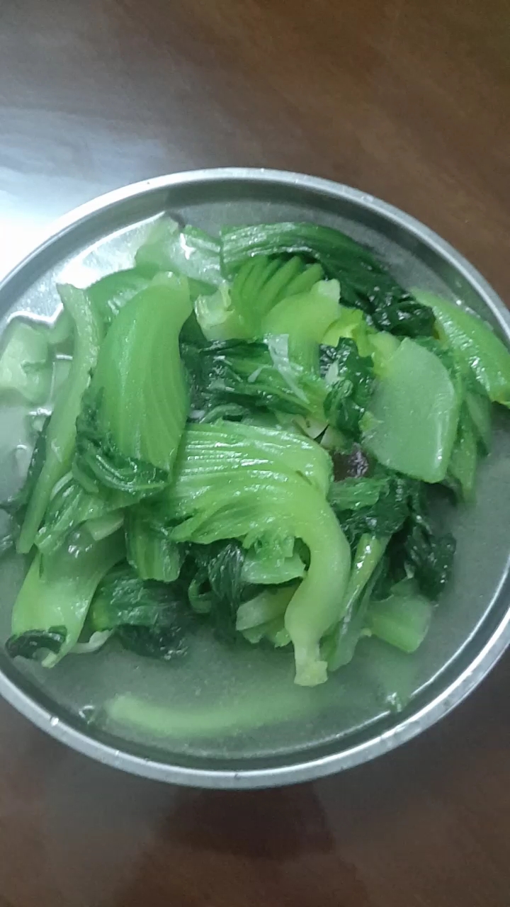 上汤皮蛋芥菜
