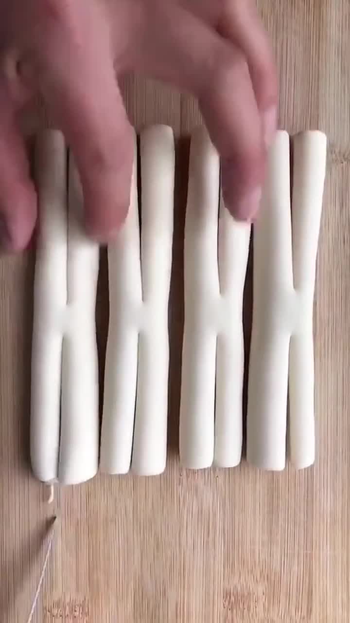 最简单的面食手法教程