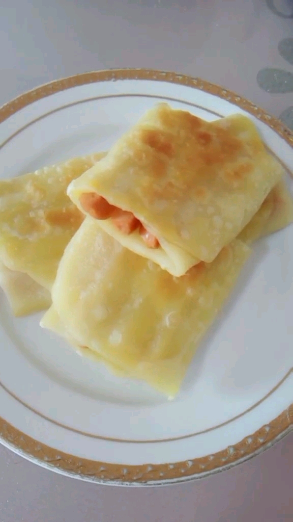 #美食#早餐饼新吃法