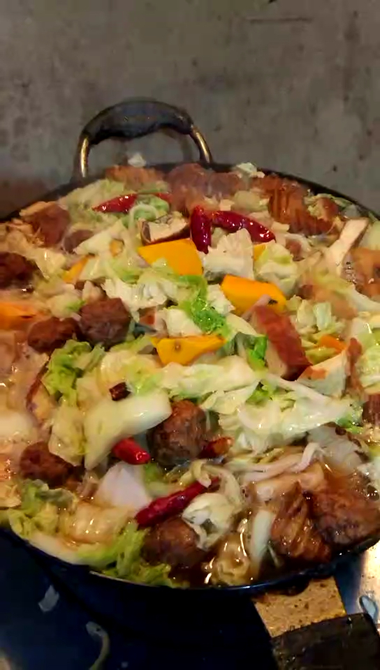 俺们山西的    熬菜美味不