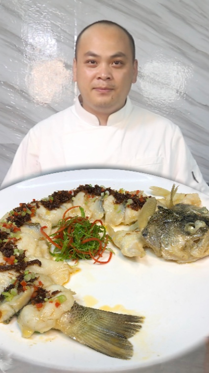 #美食#粤菜大厨教你一道“蒸无骨鱼”，宴请亲朋好友小聚露上一手倍有面（下）