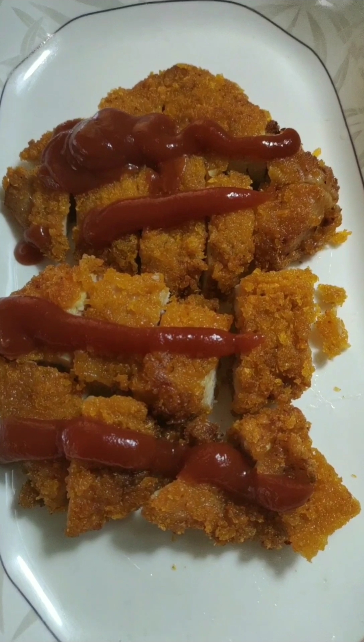 快餐店里30块钱一份的雪花鸡排,自己做要不到10块钱,一看了就会做