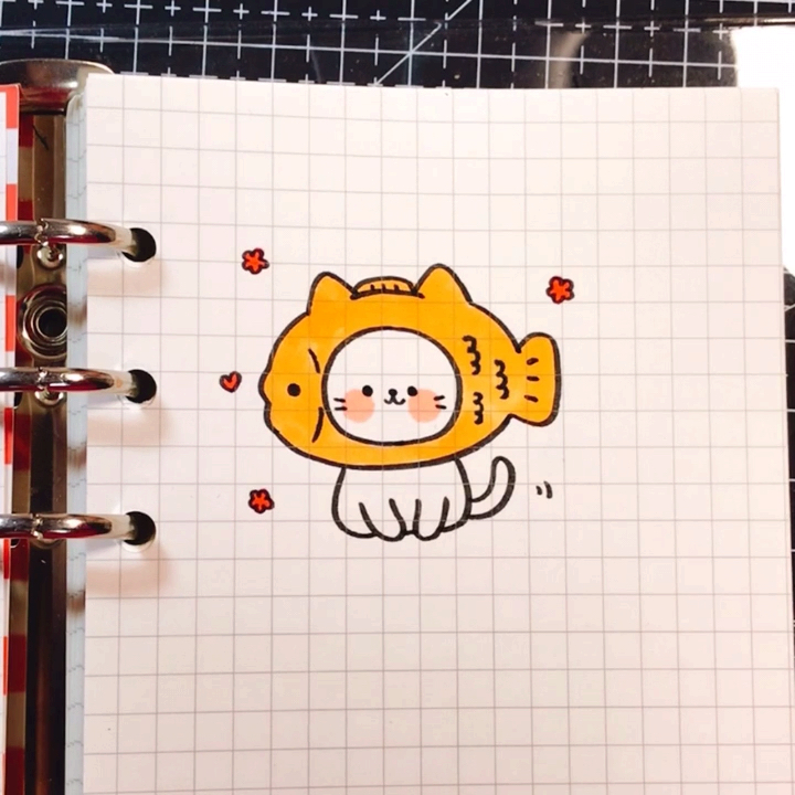 简笔画 教你画可爱小猫猫