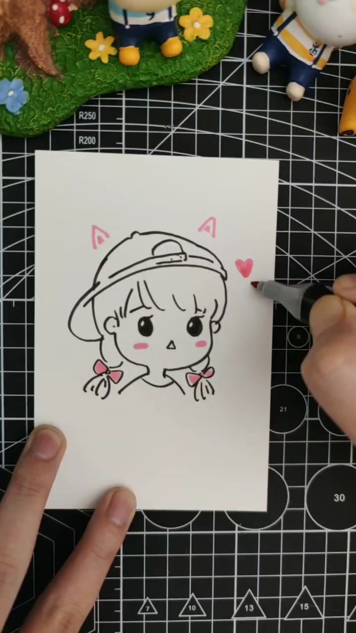#画画原来如此简单#可爱人物简笔画