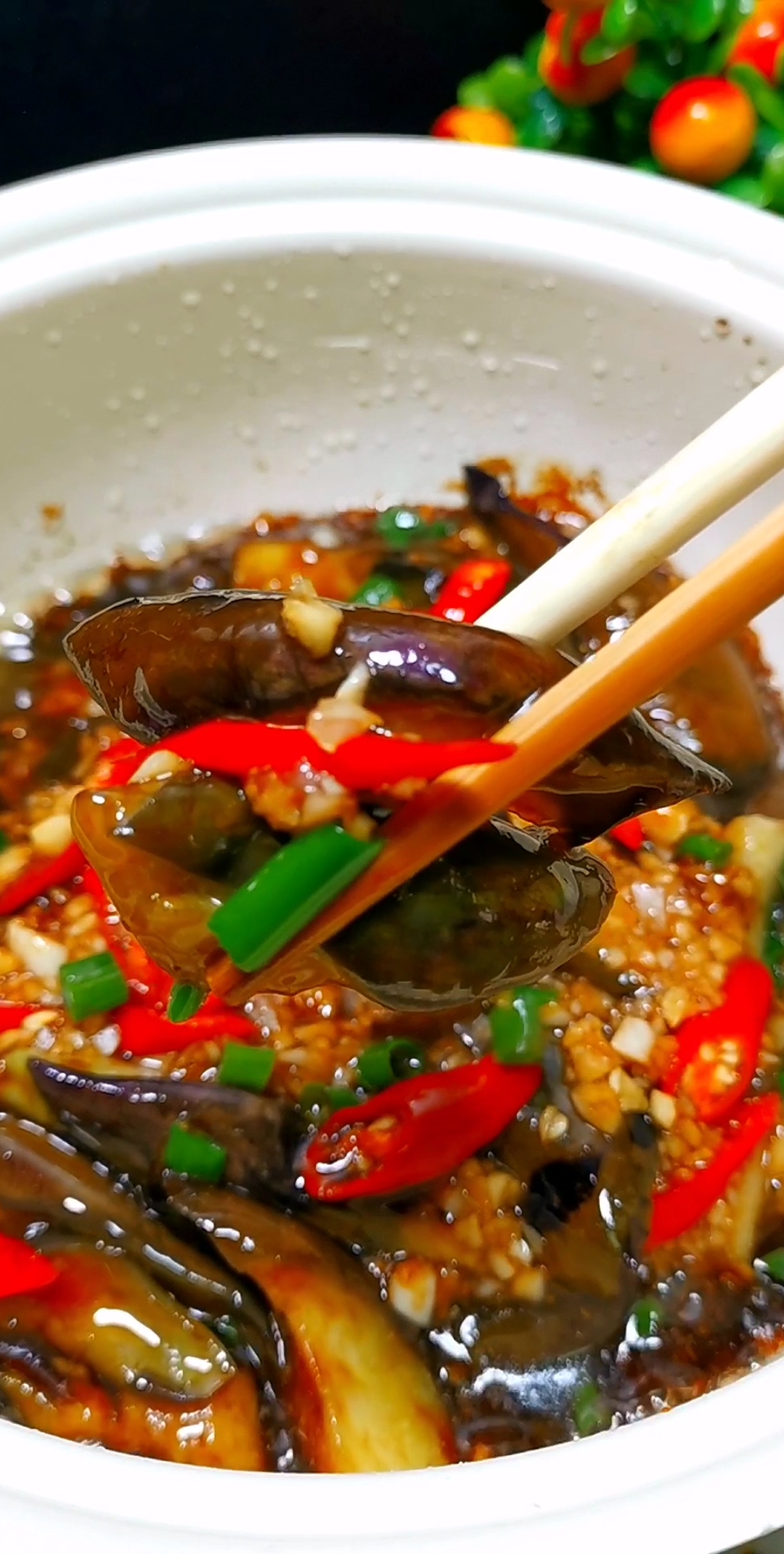 #家乡特色美食#红烧茄子煲超级下饭给肉都不换