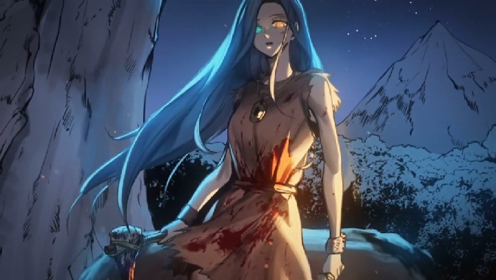 《 #新石器女 》浪漫钜献:让我的吻,来治癒你吧!#漫画 #恋爱 #吻