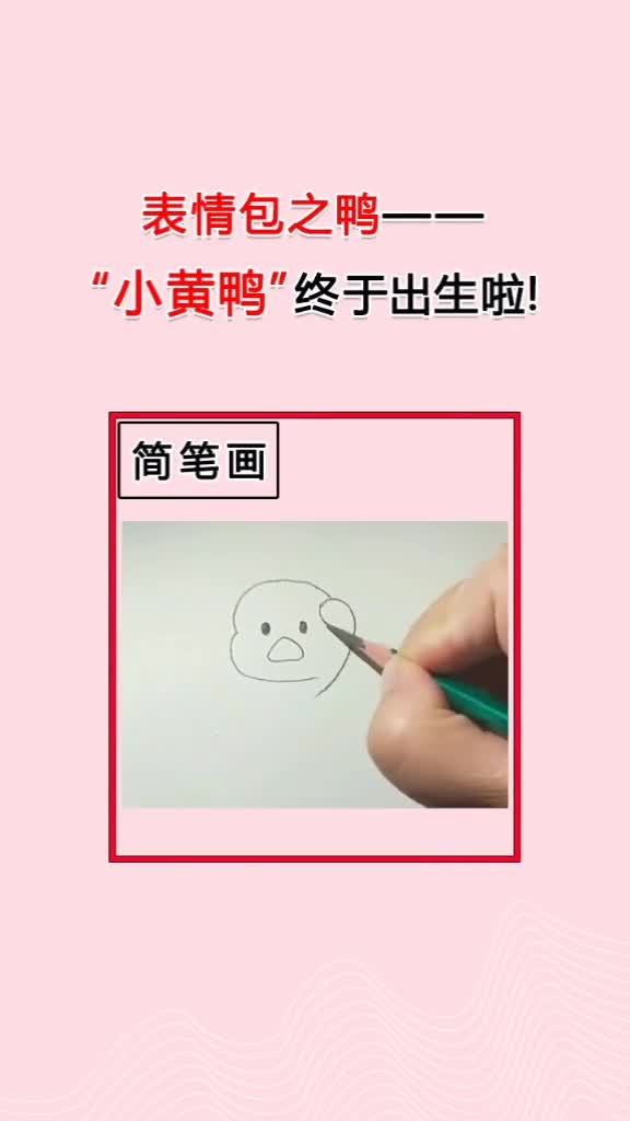 表情包之鸭一一小黄鸭“终于出生啦!