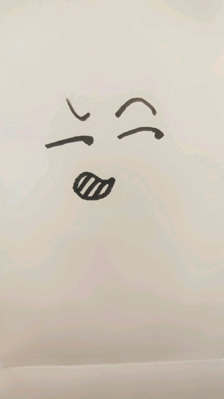 简笔画一个萌萌哒的表情包