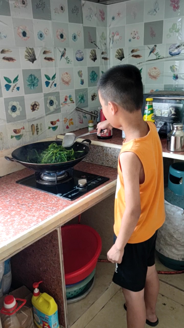 第一次炒菜