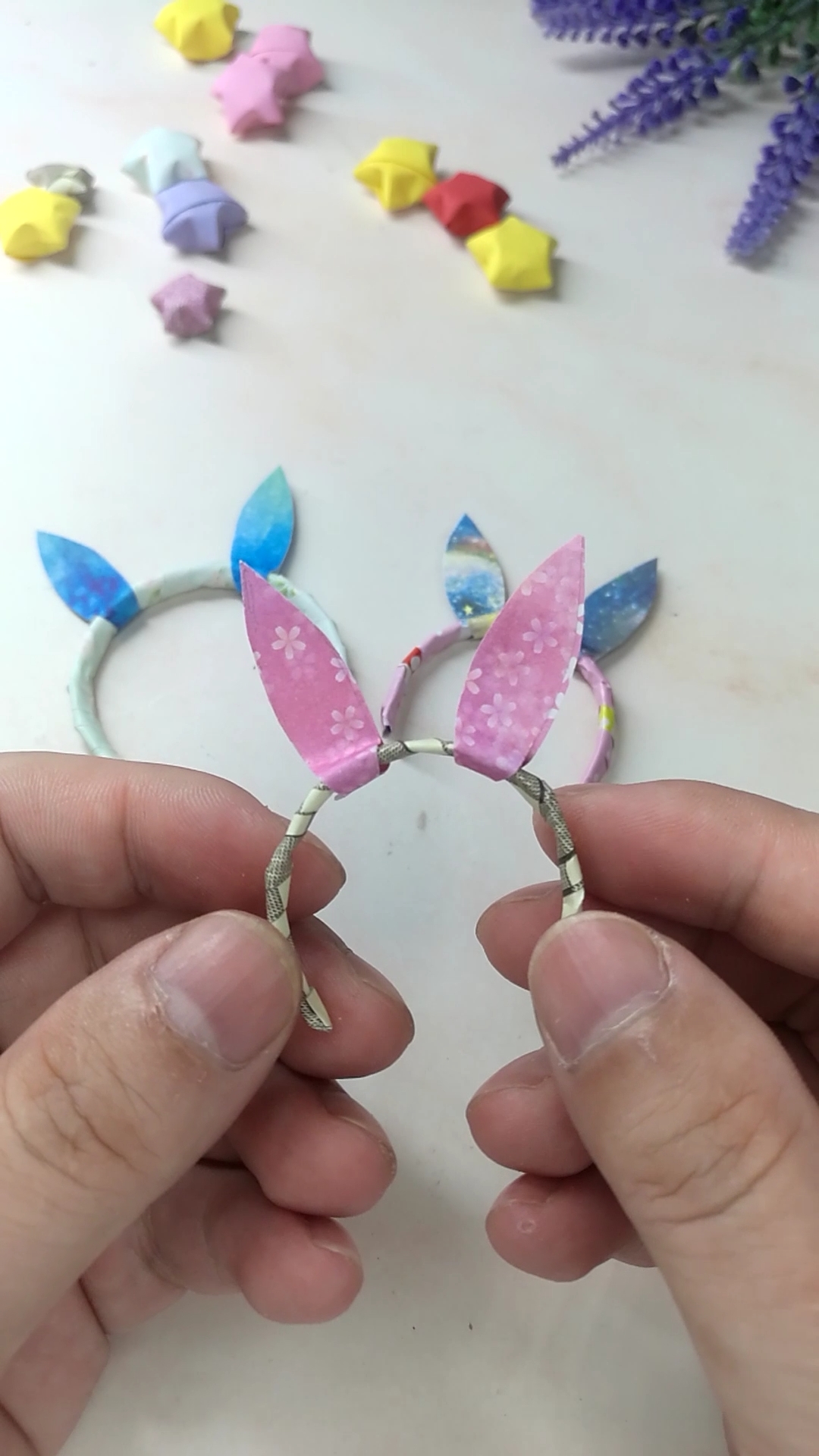 #秋日穿搭#做个芭比娃娃小白兔头箍