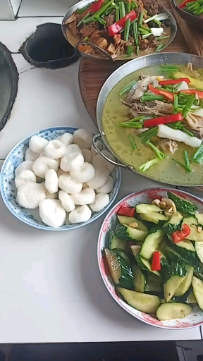 #记录我的农村生活#地锅蒸腊肉 真香 