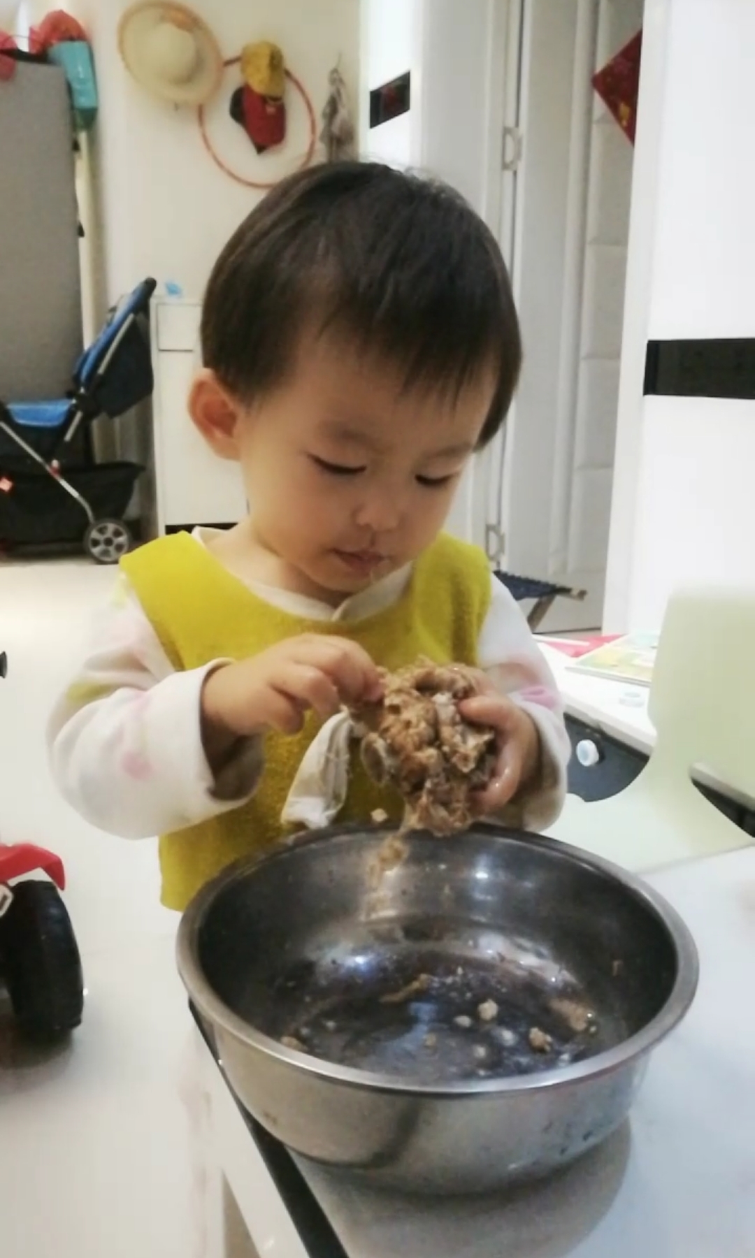宝宝爱吃羊肉