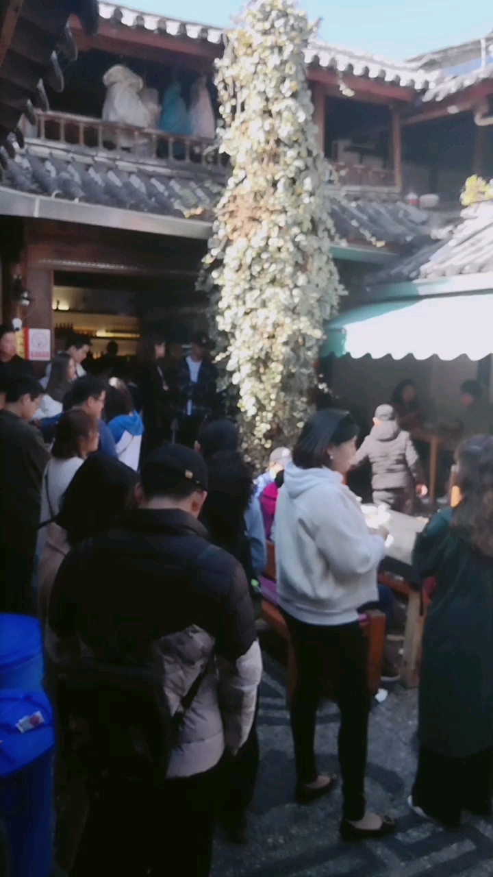 #舌尖上的旅行#丽江古城二哥土鸡米线,当地美食网红店。