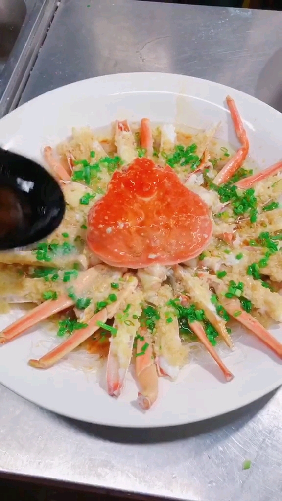 蒜蓉粉丝蒸长脚蟹