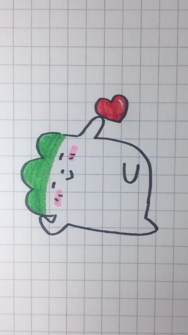 #画画原来如此简单#菜头是你吗?