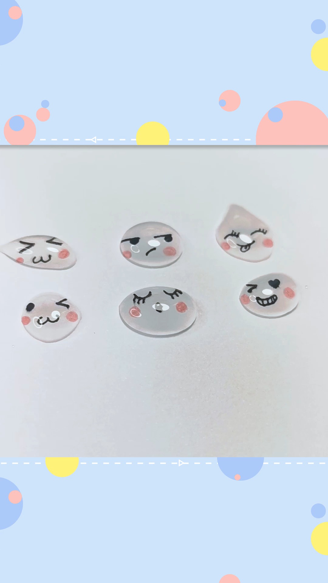 #简笔画#小表情加了水之后...伤心的看上去更伤心了!开心的更欢乐了!哈哈