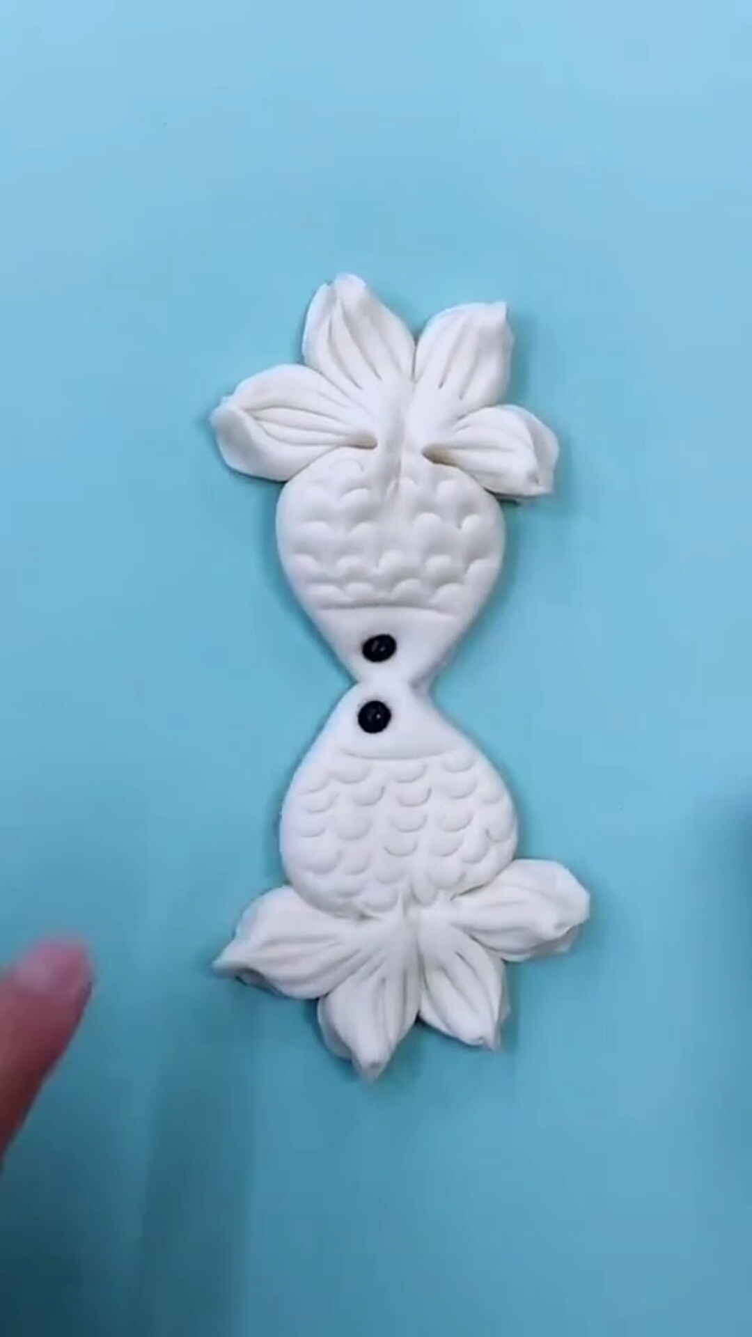 #一点一点学面食#漂亮的小金鱼卡通包你学会了吗