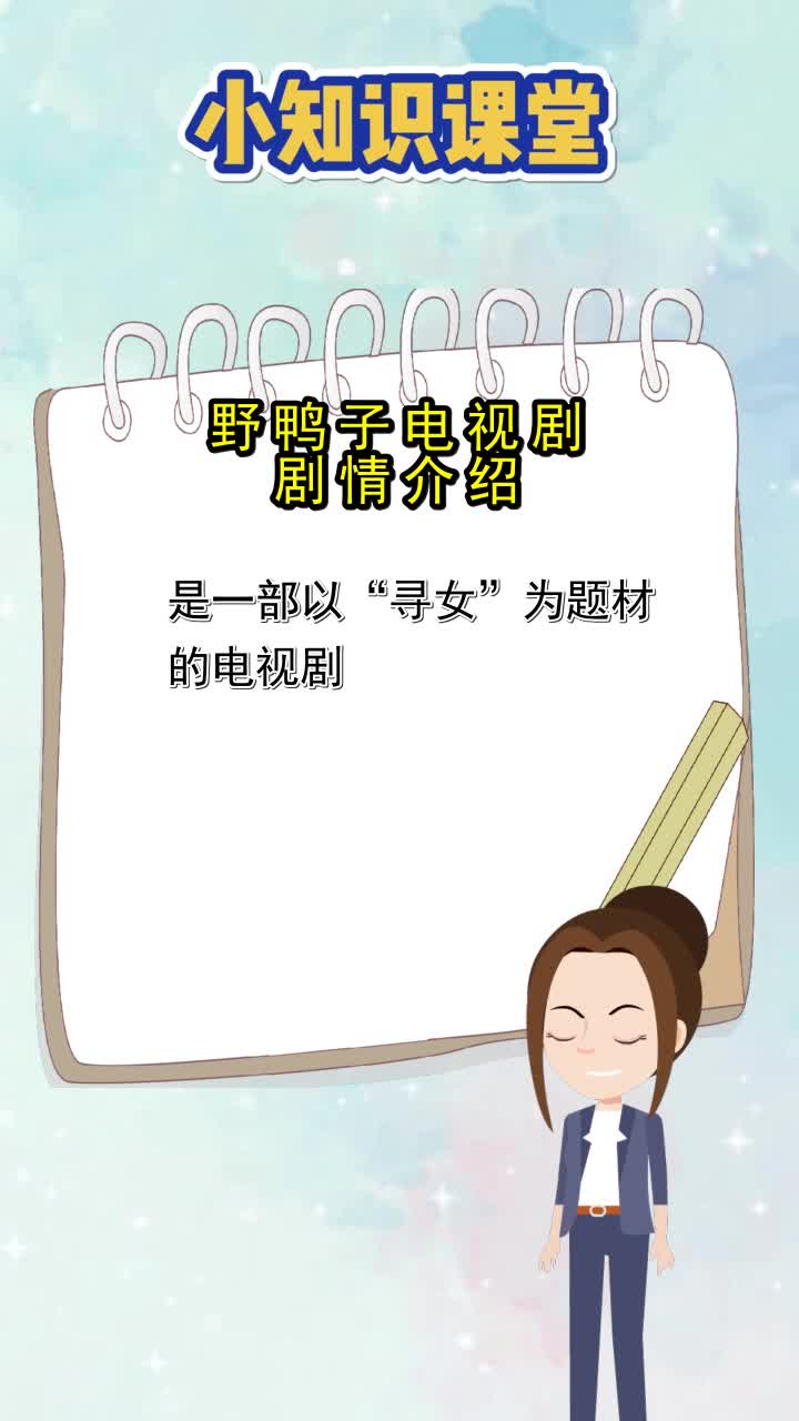 野鸭子电视剧剧情介绍,你搞明白了吗