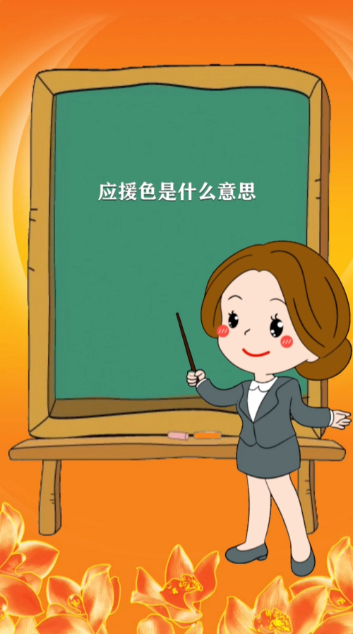 应援色是什么意思