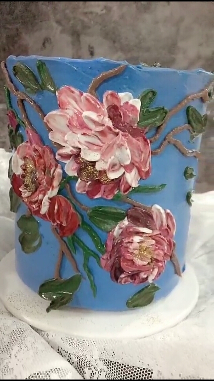 #创意生日蛋糕#最近蛋糕店很流行这种蛋糕,你们觉得好看吗