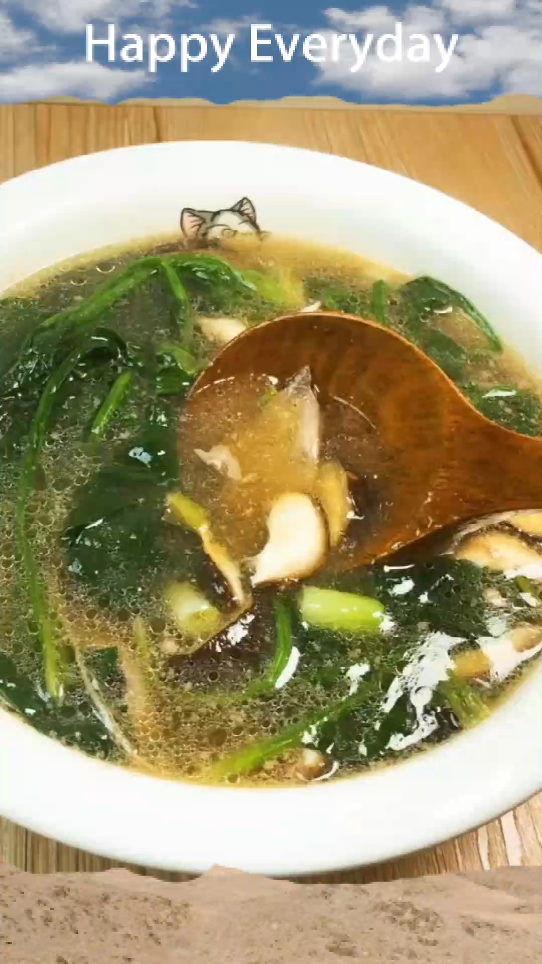 猪肝汤这样做最好吃啦