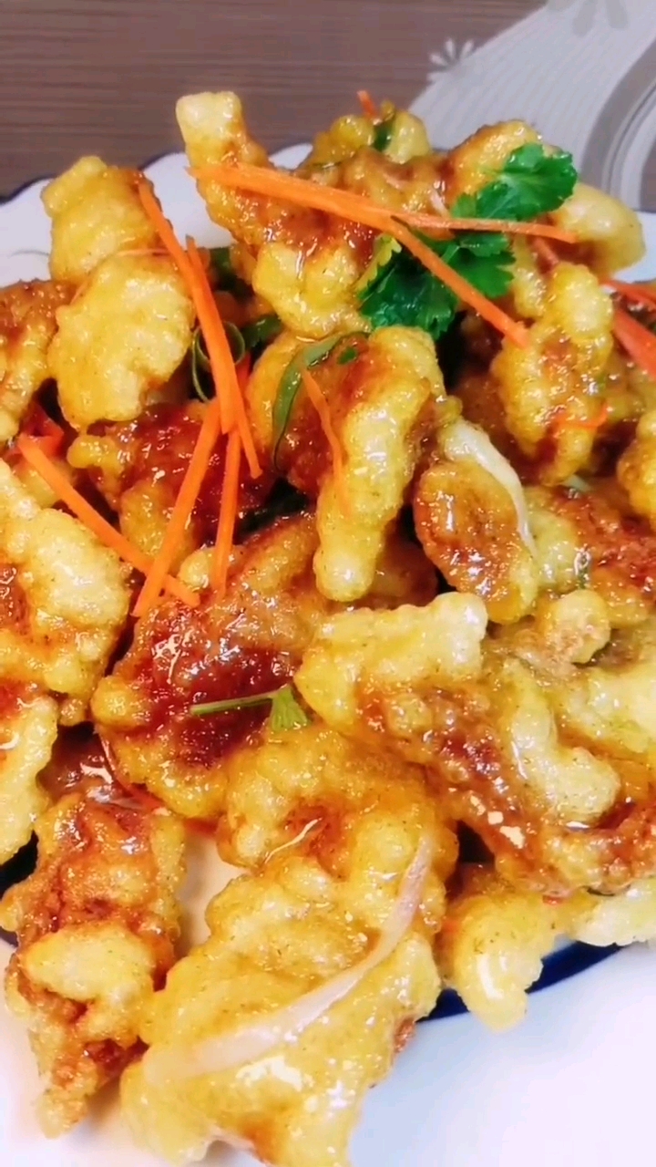 视频学厨艺《锅包肉》