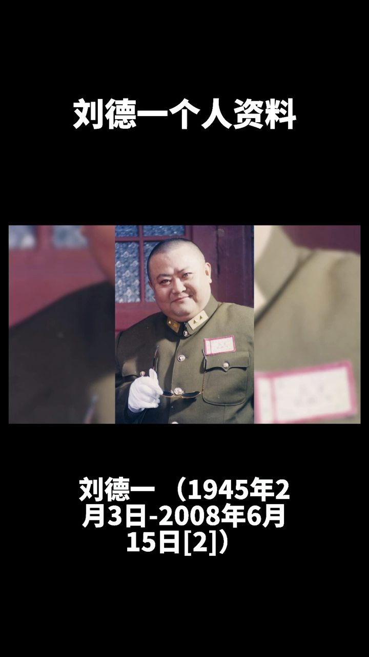 我来告诉你刘德一个人资料