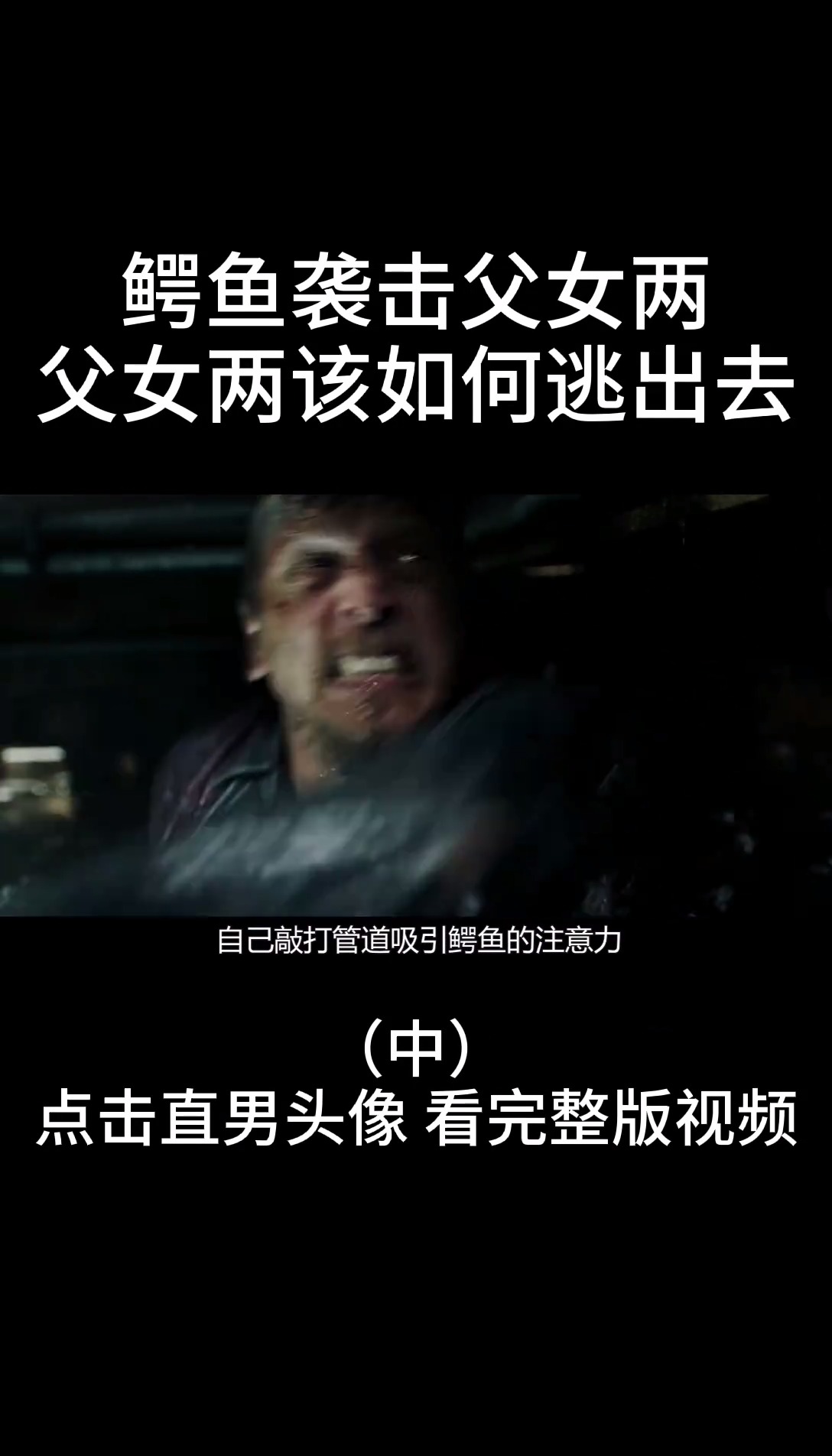 #电影解说#直男解说灾难电影《巨鳄风暴》(中)